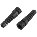 Кабельный ввод сальник ЭРА NO-224-251 с гибким отводом PGR 11 (d отв.18.6 мм / d провод.5-10 мм) IP54 (упаковка 10 штук)