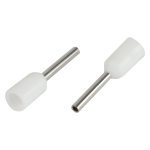 Наконечник-гильза ЭРА NO-225-59 НШвИ 0,5-8 с изолированным фланцем (упаковка 500 шт.)