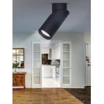 Светильник настенно-потолочный спот ЭРА OL18 BK MR16/GU10, черный