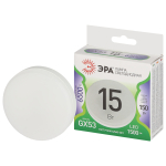 Лампочка светодиодная ЭРА LED GX-15W-865-GX53 GL GX53 15 Вт таблетка холодный свет Лампочка светодиодная ЭРА LED GX-15W-865-GX53 GL GX53 15 Вт таблетка холодный свет