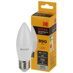 Лампочка светодиодная Kodak LED KODAK B35-11W-840-E27 E27 / Е27 11Вт свеча нейтральный белый свет