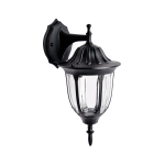 Светильник уличный настенный ЭРА «Галатея» GBW-105-1-BL-0380 230В Е27 IP54 чёрный вниз