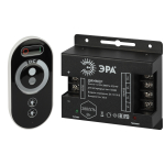 Диммер для светодиодной ленты ЭРА Dimmer-12/24V-288/576-IP20-RF с радио пультом Диммер для светодиодной ленты ЭРА Dimmer-12/24V-288/576-IP20-RF с радио пультом