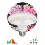 Фитолампа для растений светодиодная ЭРА FITO-18W-Ra90-E27 полного спектра 18 Вт Е27