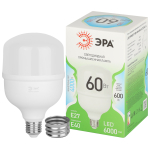 Лампа светодиодная ЭРА GREEN LINE LED POWER T100-60W-840-E27/E40 GL Е27/Е40 60 Вт колокол яркий белый свет