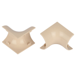 Внутренний угол ЭРА IC-KK-30-13-B для полукруглого кабель-канала бежевый 30х13мм 2шт/комплект