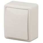 Выключатель ЭРА Эксперт 11-1203-02 накладной IP20 10А 250В слоновая кость одноклавишный проходной