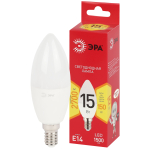 Лампа светодиодная ЭРА RED LINE LED B35-15W-827-E14 R 15Вт свеча теплый белый свет Е14