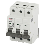 Автоматический выключатель ЭРА PRO VA63-3P25C6 ВА47-63 3P 25А кривая C 6кА