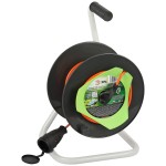 Удлинитель силовой ЭРА RP-1e-3х0.75-20m на пластиковой катушке c заземлением 1 розетка 20м ПВС 3х0,75мм2