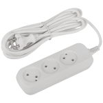 Удлинитель электрический ЭРА UDL-10-350 Greenline 3 розетки без заземления 5м ПВС 2x0.75мм2