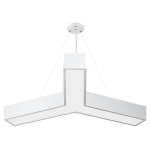 Светильник светодиодный Geometria ЭРА Igrek SPO-143-W-40K-056 56Вт 4000K 3700Лм IP40 900*900*80 белый подвесной ЛТ