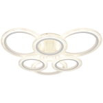 Светильник потолочный светодиодный ЭРА Модерн Ring CLL-1-90-RC WH с ДУ 90W 3000-6500К белый