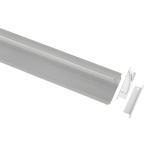 Комплект с врезным анодированным профилем ЭРА 6814 68х14мм 2м