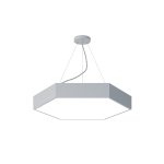 Светильник светодиодный Geometria ЭРА Hexagon SPO-121-W-40K-038 38Вт 4000К 4000Лм IP40 600*600*80 белый подвесной Светильник светодиодный Geometria ЭРА Hexagon SPO-121-W-40K-038 38Вт 4000К 4000Лм IP40 600*600*80 белый подвесной