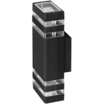 Садово-парковый светильник ЭРА GBW-101-BL-0310 Астрея 230В 2хЕ27 max 30Вт IP54 310х110x95мм настенный