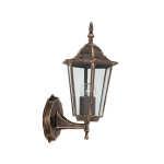 Светильник уличный настенный ЭРА «Веледа» GBW-104-BR-0360 230В Е27 IP54 бронза вверх