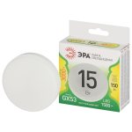 Лампочка светодиодная ЭРА LED GX-15W-830-GX53 GL GX53 15 Вт таблетка теплый свет Лампочка светодиодная ЭРА LED GX-15W-830-GX53 GL GX53 15 Вт таблетка теплый свет