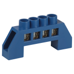 Шина ЭРА NO-224-121 N ноль в изоляторе ШНИ-6х9-4-Д-синий