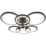 Светильник потолочный светодиодный ЭРА Модерн Odry CLL-1-117-RC BK с ДУ 117W 3000-6500К черный