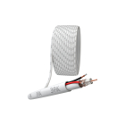 Кабель для аналогового видеонаблюдения ЭРА Simple KL-0.5-PVC КВК-В-2 +2x0,5 мм², бухта 200 метров, белый
