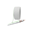 Кабель коаксиальный ЭРА SAT 703 B, 75 Ом, Cu/(оплётка Cu 75%), PVC, цвет белый, бухта 50 м (10/210)