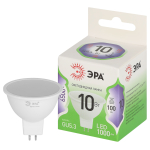 Лампа светодиодная ЭРА GREEN LINE LED MR16-10W-865-GU5.3 GL 10Вт софит холодный свет GU5.3