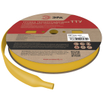 Термоусадочная трубка ЭРА NO-224-297 ТТУ нг-LS 10/5 жёлтая (рулон 100 метров)