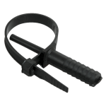 Хомут дюбельный ЭРА NO-225-228 7х150 мм чёрный (10 штук)