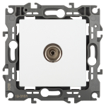 Розетка ЭРА Серия 12 12-3101-01М TV одиночная, белый матовый