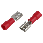 Разъем плоский ЭРА NO-225-33 РпИм 1.25-5.0-0.8 изолированный «розетка» (упаковка 10 штук)