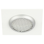 Встраиваемый светильник алюминиевый ЭРА KL110 WH/SL MR16 GU5.3 белый/серебро матовый