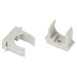 Крепеж клипса для труб ЭРА CLIP-25-G-MP прямой монтаж d 25мм серый 50шт