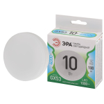 Лампа светодиодная ЭРА GREEN LINE LED GX-10W-840-GX53 GL 10Вт таблетка яркий белый свет GX53