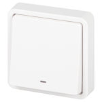 Выключатель ЭРА Эксперт 11-1522-01 с подсветкой IP55, 10АХ-250В, СУ, белый