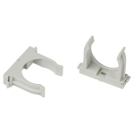 Крепеж клипса для труб ЭРА CLIP-40-G-MP прямой монтаж d 40мм серый 25шт