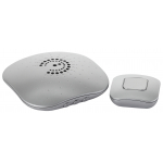 Дверной звонок беспроводной ЭРА BIONIC Silver влагозащищенный