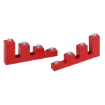 Изолятор ступенчатый шинный ЭРА NO-224-161 ИСв4-40 (М10) с болтами 18кВ