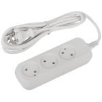 Удлинитель электрический ЭРА UDL-10-330 Greenline 3 розетки без заземления 3м ПВС 2x0.75мм2