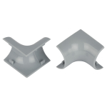 Внутренний угол ЭРА IC-KK-30-13-F для полукруглого кабель-канала серый 30х13мм 2шт/комплект