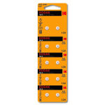 Батарейки Kodak AG5 (393) LR754, LR48 [KAG5-10] MAX Button Cell (100/1000/80000)