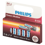 Батарейки Philips LR6P8W/51 АА алкалиновые 1,5v 8 шт. LR6-8BL Power (8/160/19200) Батарейки Philips LR6P8W/51 АА алкалиновые 1,5v 8 шт. LR6-8BL Power (8/160/19200)