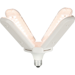 Фитолампа для растений светодиодная ЭРА GREEN LINE ФИТО-40W-PFR-E27-GR 4-х лепестковая полного спектра 40 Вт Е27