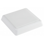 Светильник ЖКХ светодиодный ЭРА SPB-302-2-4K-10 IP40 10Вт 800Лм 4000К 170х170х33 с акустическим датчиком квадрат накладн