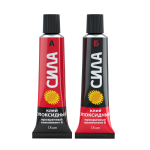 Эпоксидный клей СИЛА SEBL1-36 тубы 2х18 мл блистер