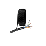Кабель витая пара ЭРА U/UTP Cat5e  4x2x24 AWG CU PE + ТРОС