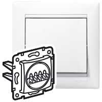 VALENA DIY Аудиорозетка 2-местная белый