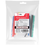 Термоусадочная трубка ЭРА NO-224-539 ТТУ нг-LS 2:1 набор №5: 5 цветов, 10 шт. (L= 100мм)