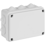 Распаячная коробка ЭРА KORv-150-110-70-10gv-MP серая 150х110х70мм с гермовводами 10 входов прямой монтаж IP55