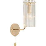 Бра светильник Rivoli Zoe 1064-401 настенный 1хЕ14 40 Вт хрусталь с выключателем